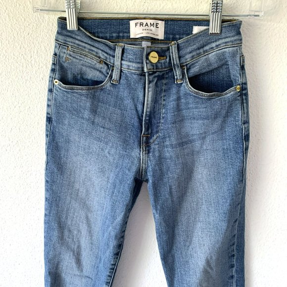 SOLDFRAME Denim Le High Waist Skinny Jeans - Picture 2 of 14